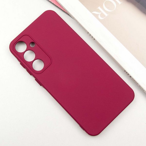 Чохол накладка TPU Liquid Silk для Samsung Galaxy S24 FE / marsala 201179 фото