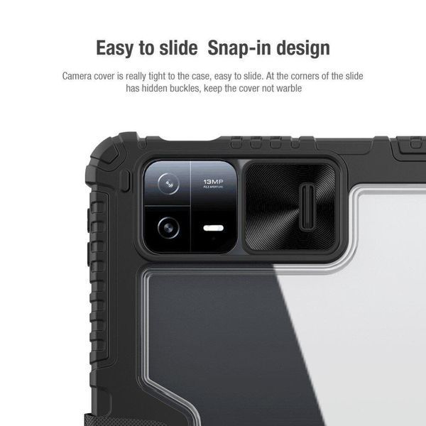 Чехол книжка Nillkin Bumper Pro на Xiaomi Mi Pad 6 синий 095990 фото