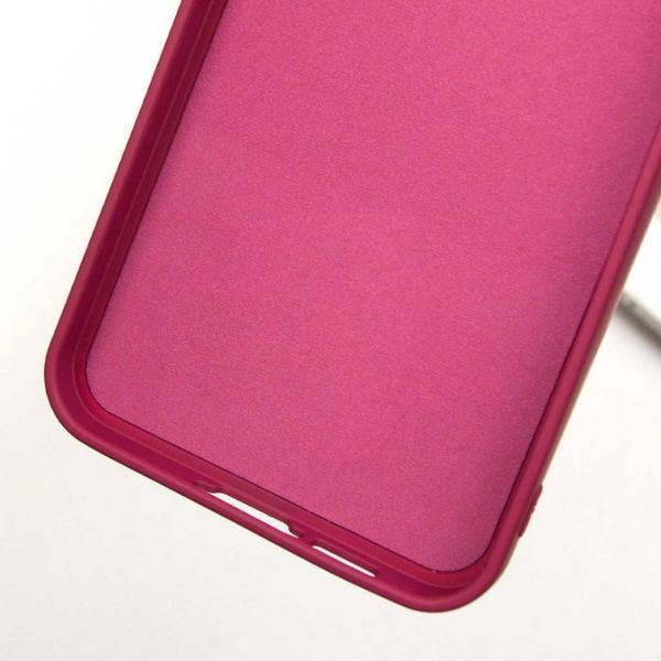 Чохол накладка TPU Liquid Silk для Samsung Galaxy S24 FE / marsala 201179 фото
