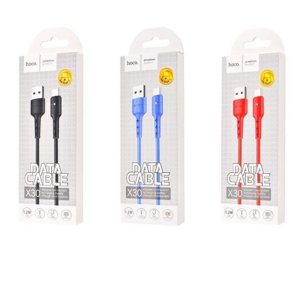 Hoco X30 Star Type-C Cable 2A (1.2m) (3 цвета) 16917 фото
