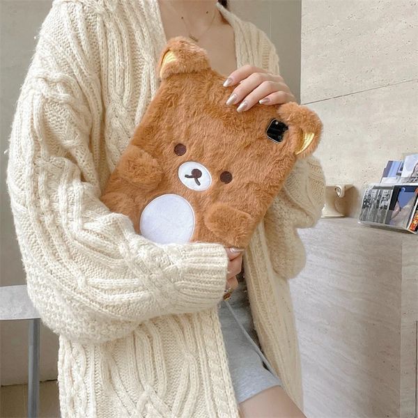 Чехол Soft Case на планшет iPad 10.9" (2022) / Bear white 099426 фото