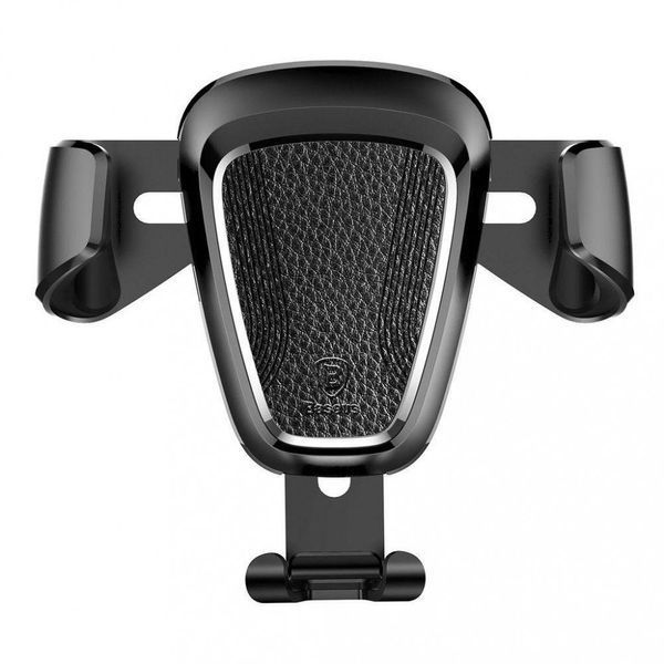Holder Baseus Gravity Car Mount Metal and Leather Type 16801 фото