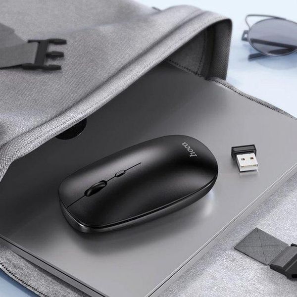 Компьютерная игровая мышь HOCO GM15 (2.4G) черный 86946 фото