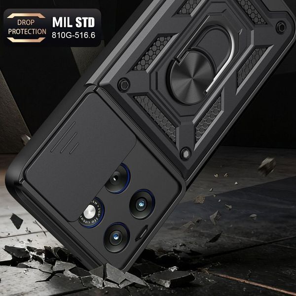 PC + TPU чохол Camshield Armor для Motorola Edge 70 Fusion / світло-зелений 101745 фото