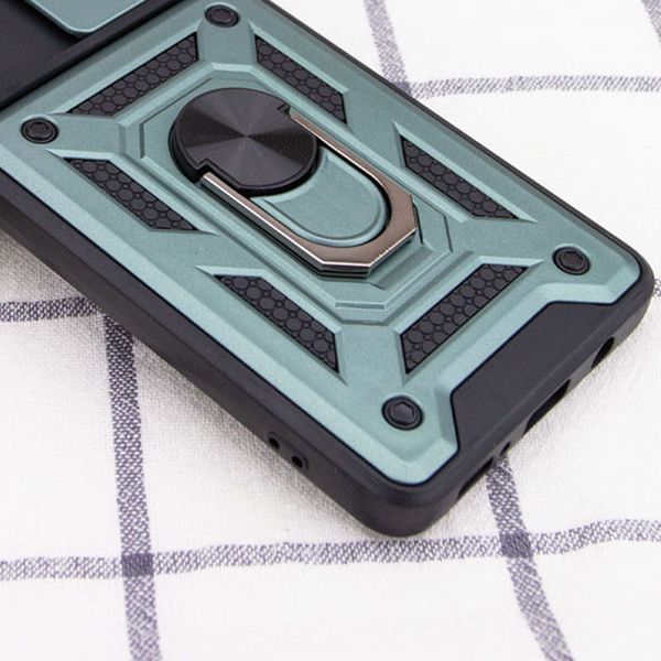 PC + TPU чохол Camshield armor для Samsung Galaxy A04S / світло-зелений 087446 фото