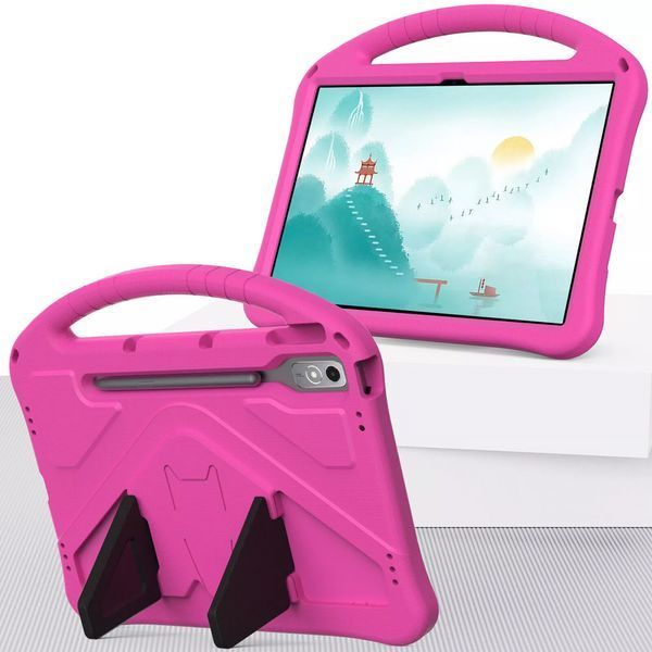 Чохол New Kids Case на планшет Lenovo Tab P12 (12.7")/рожевий 099231 фото