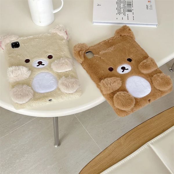 Чехол Soft Case на планшет iPad 10.9" (2022) / Bear white 099426 фото