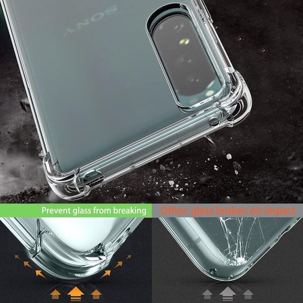 Чехол накладка WXD для Sony Xperia 1 V / прозрачный 90615 фото