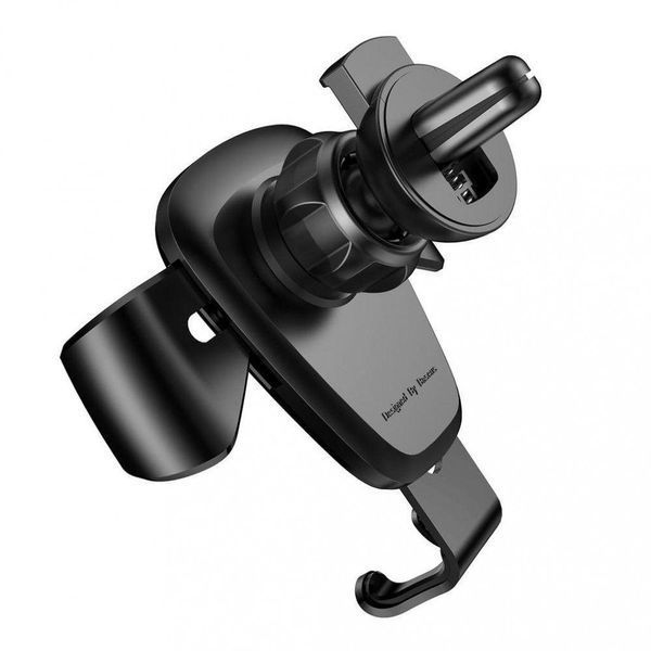 Holder Baseus Gravity Car Mount Metal and Leather Type 16801 фото