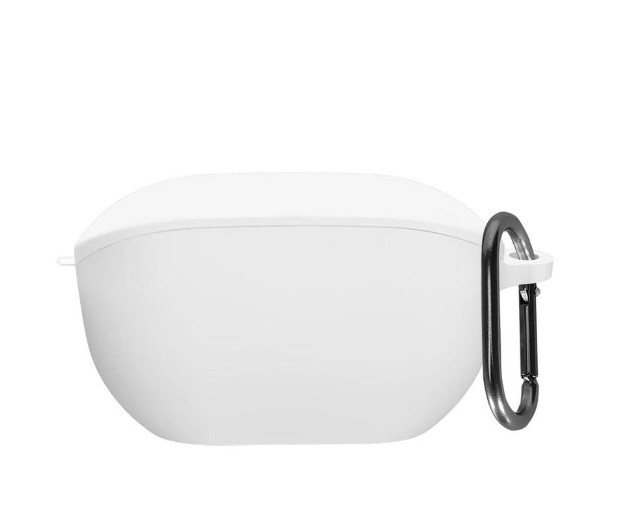 Силіконовий чохол із карабіном для JBL Wave 100 білий 90970 фото