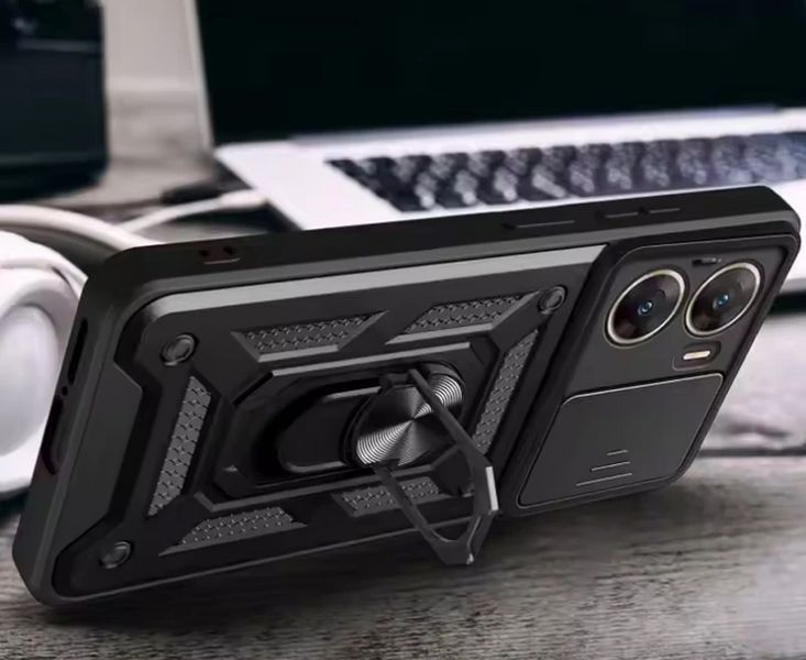 PC + TPU чохол Camshield Armor для Poco X7 Pro / синій 202303 фото