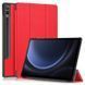 Чохол книжка Crazy Horse для Samsung Galaxy Tab S9 FE Plus (12,4") / червоний 093530 фото 1