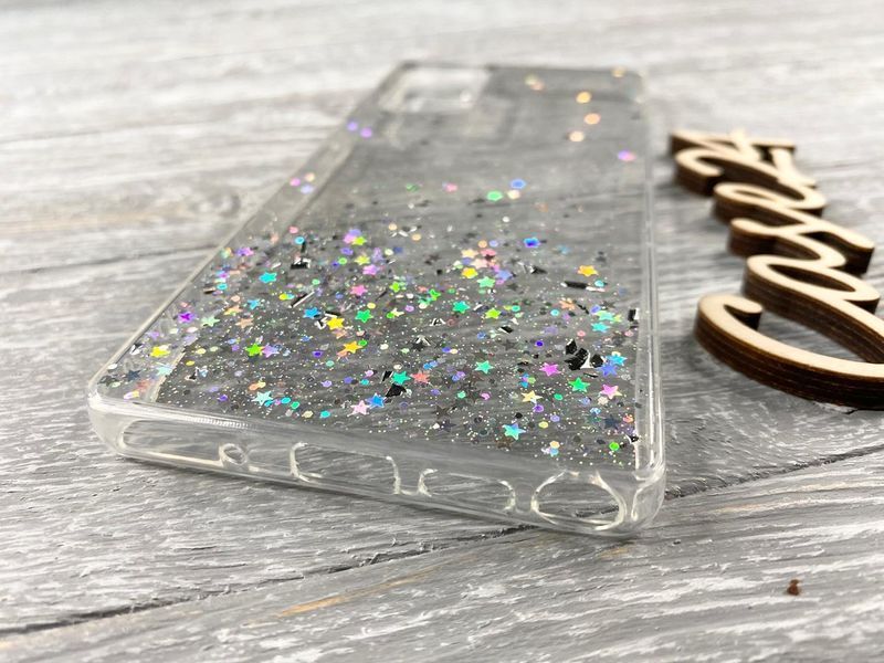 TPU чехол Star Glitter для Samsung Galaxy Note 20 прозрачный 84538 фото