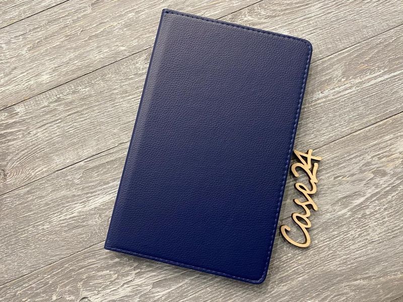 Шкіряний чохол-книжка 360 для Samsung Galaxy Tab S6 Lite (10.4") / блакитний 089970 фото