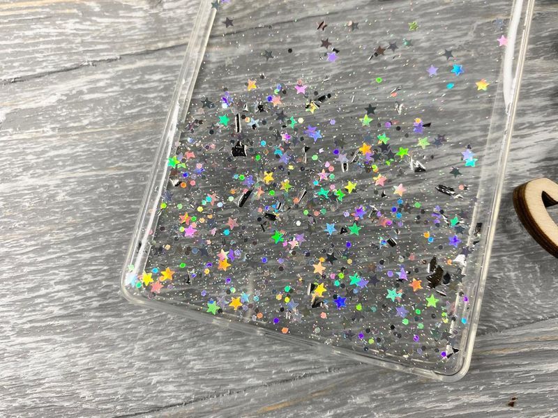 TPU чехол Star Glitter для Samsung Galaxy Note 20 прозрачный 84538 фото