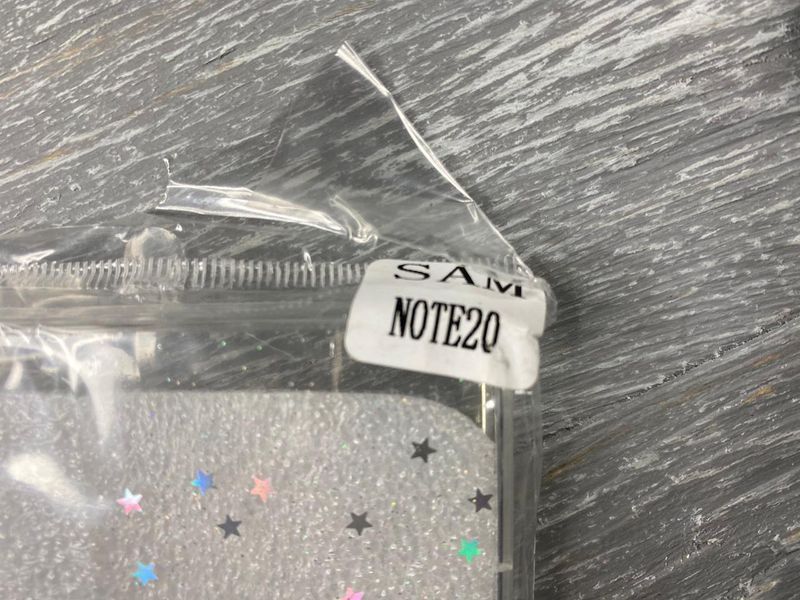 TPU чехол Star Glitter для Samsung Galaxy Note 20 прозрачный 84538 фото