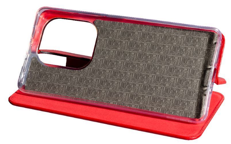 Шкіряний чохол книжка New Book case на Xiaomi Redmi Note 13 Pro (4G) / червоний 096005 фото