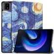 Чехол книжка Crazy Horse на Xiaomi Mi Pad 6 (11") / звездная ночь 093886 фото