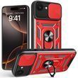 PC + TPU чохол Camshield Armor для iPhone 16e / червоний