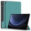 Чехол книжка Crazy Horse для Samsung Galaxy Tab S9 FE Plus (12,4") / зеленый