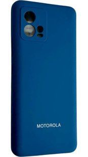 Чехол силиконовый Soft touch для Motorola G72 / синий 094654 фото