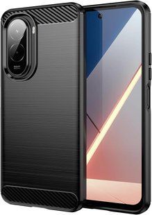 TPU чехол накладка Urban для Poco M7 (4G) / черный 100510 фото