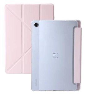 Чохол книжка Transparent Origami на Samsung Galaxy Tab A11 Plus (11") / рожевий 100702 фото