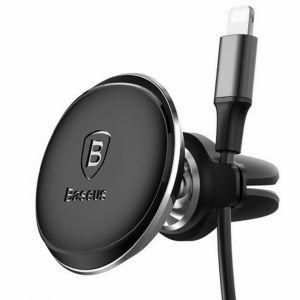 Автотримач BASEUS PREMIUM Magnetic Air Vent + cable clip (4 кольори) 15403 фото