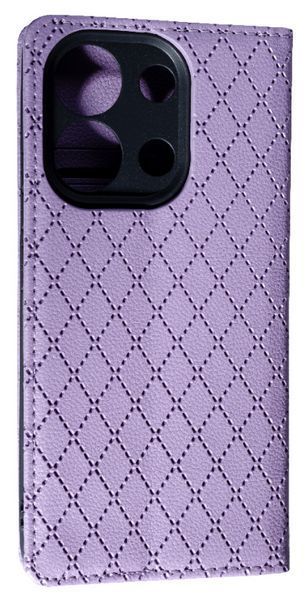 Чохол книжка Deluxe book для Xiaomi Redmi Note 13 (4G) / фіолетовий 094519 фото