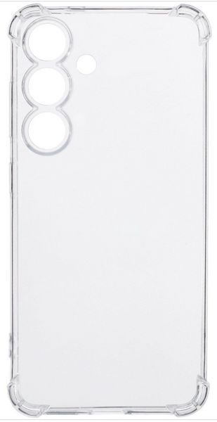 Протиударний силіконовий чохол WXD для Samsung Galaxy S25 FE / прозорий 203655 фото