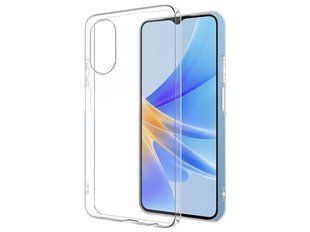 Ультратонкий 0,3 мм чехол для OPPO A17 (на оппо а17) прозрачный 087798 фото