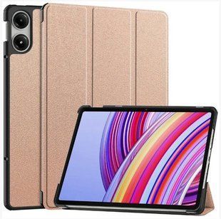 Чохол книжка Crazy Horse на Xiaomi Redmi Pad 2 Pro (12.1") / золотистий 203992 фото