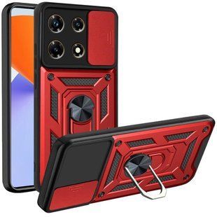 PC + TPU чохол Camshield armor для Infinix Note 30 Pro / червоний 092028 фото