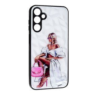 Чехол накладка Prisma Ladies для Samsung Galaxy A15 Pink Bag 096151 фото