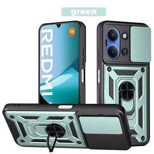 PC + TPU чехол Camshield Armor для Xiaomi Redmi 15C 4G EU (173 x 81 x 8.2 мм) / светло-зеленый 100329 фото