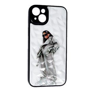 TPU чехол Prisma Ladies на iPhone 14 Plus (на айфон 14 плюс) Fashion Style 086700 фото