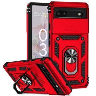 PC + TPU чехол Camshield armor для Google Pixel 6 Pro красный 089368 фото