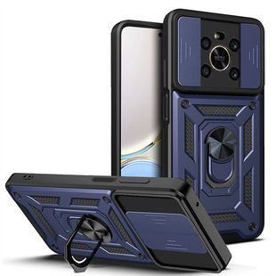 PC + TPU чехол Camshield armor для Honor Magic 4 Lite / синий 89469 фото