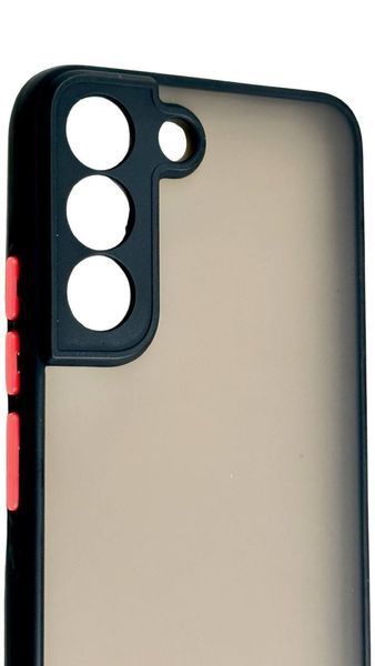 TPU чохол накладка Matte Color Case для Samsung Galaxy S22 чорний 092178 фото