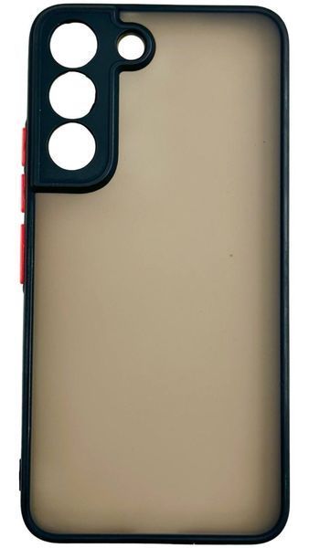 TPU чохол накладка Matte Color Case для Samsung Galaxy S22 чорний 092178 фото