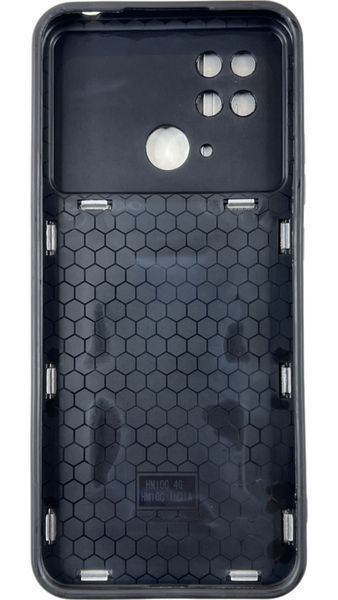 PC + TPU чохол Camshield armor на Poco C40 / сріблястий 087297 фото