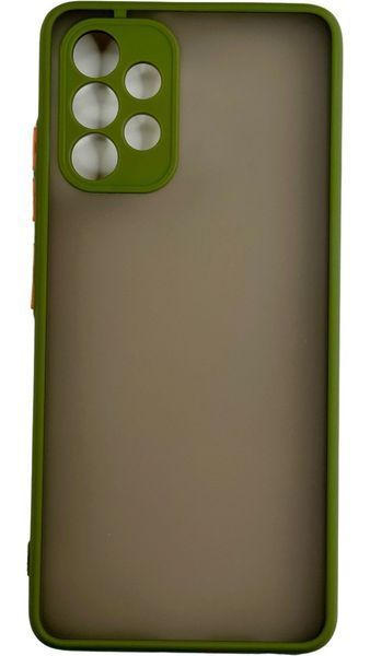 TPU чехол накладка Matte Color Case для Samsung Galaxy A73 светло-зеленый 092428 фото