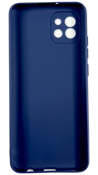 TPU чохол Smitt накладка бампер для Samsung Galaxy A03 2022 (на самсунг а03) синій 085139 фото