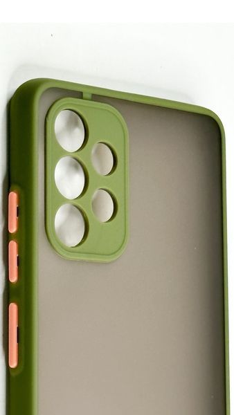 TPU чехол накладка Matte Color Case для Samsung Galaxy A73 светло-зеленый 092428 фото