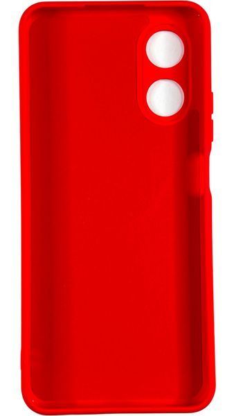 Чехол Soft touch для OPPO A17 (на оппо а17) красный 087497 фото