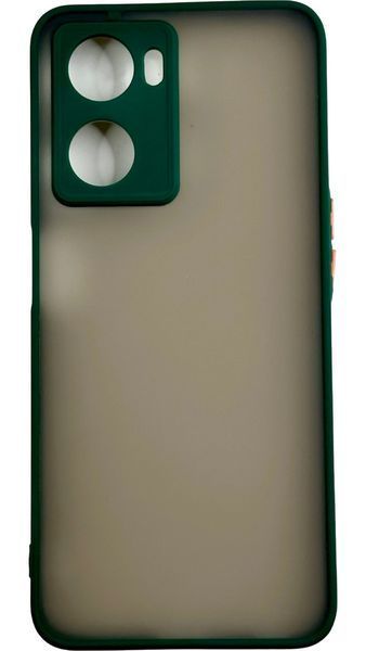TPU чохол накладка Matte Color Case для OPPO A57 темно-зелений 092678 фото