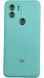 Чохол Soft touch для Xiaomi Redmi A1 Plus / бірюзовий 095326 фото 1