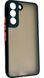 TPU чохол накладка Matte Color Case для Samsung Galaxy S22 чорний 092178 фото 1