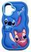 Чохол гумовий Lilo & Stitch case на iPhone 16 / блакитний 098106 фото 1