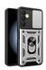 PC + TPU чохол Armor Camshield для Samsung Galaxy A35 / сріблястий 097127 фото 1